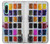 W3956 Watercolor Palette Box Graphic Hülle Schutzhülle Taschen und Leder Flip für Sony Xperia 10 IV