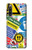 W3960 Safety Signs Sticker Collage Hülle Schutzhülle Taschen und Leder Flip für Sony Xperia 10 IV