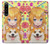 W3918 Baby Corgi Dog Corgi Girl Candy Hülle Schutzhülle Taschen und Leder Flip für Sony Xperia 1 IV