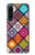 W3943 Maldalas Pattern Hülle Schutzhülle Taschen und Leder Flip für Sony Xperia 1 IV