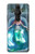 W3911 Cute Little Mermaid Aqua Spa Hülle Schutzhülle Taschen und Leder Flip für Sony Xperia Pro-I