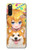 W3918 Baby Corgi Dog Corgi Girl Candy Hülle Schutzhülle Taschen und Leder Flip für Sony Xperia 10 III