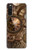 W3927 Compass Clock Gage Steampunk Hülle Schutzhülle Taschen und Leder Flip für Sony Xperia 10 III