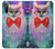 W3934 Fantasy Nerd Owl Hülle Schutzhülle Taschen und Leder Flip für Sony Xperia 10 III