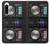 W3931 DJ Mixer Graphic Paint Hülle Schutzhülle Taschen und Leder Flip für Sony Xperia 5 IV