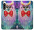 W3934 Fantasy Nerd Owl Hülle Schutzhülle Taschen und Leder Flip für Sony Xperia 5 IV