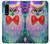 W3934 Fantasy Nerd Owl Hülle Schutzhülle Taschen und Leder Flip für Sony Xperia 5 III