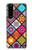 W3943 Maldalas Pattern Hülle Schutzhülle Taschen und Leder Flip für Sony Xperia 5 III