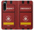 W3957 Emergency Medical Service Hülle Schutzhülle Taschen und Leder Flip für Sony Xperia 5 III