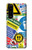 W3960 Safety Signs Sticker Collage Hülle Schutzhülle Taschen und Leder Flip für Sony Xperia 5 III