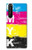 W3930 Cyan Magenta Yellow Key Hülle Schutzhülle Taschen und Leder Flip für Sony Xperia 1 III