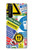 W3960 Safety Signs Sticker Collage Hülle Schutzhülle Taschen und Leder Flip für Sony Xperia 1 III