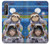 W3915 Raccoon Girl Baby Sloth Astronaut Suit Hülle Schutzhülle Taschen und Leder Flip für Sony Xperia 1 II