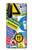 W3960 Safety Signs Sticker Collage Hülle Schutzhülle Taschen und Leder Flip für Sony Xperia 1 II