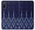 W3950 Textile Thai Blue Pattern Hülle Schutzhülle Taschen und Leder Flip für Sony Xperia L4