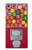 W3938 Gumball Capsule Game Graphic Hülle Schutzhülle Taschen und Leder Flip für Sony Xperia XZ Premium