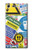 W3960 Safety Signs Sticker Collage Hülle Schutzhülle Taschen und Leder Flip für Sony Xperia XZ Premium