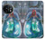 W3912 Cute Little Mermaid Aqua Spa Hülle Schutzhülle Taschen und Leder Flip für OnePlus 11