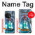 W3912 Cute Little Mermaid Aqua Spa Hülle Schutzhülle Taschen und Leder Flip für OnePlus 11