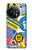 W3960 Safety Signs Sticker Collage Hülle Schutzhülle Taschen und Leder Flip für OnePlus 11