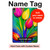 W3926 Colorful Tulip Oil Painting Tablet Hülle Schutzhülle Taschen für iPad Air (2022,2020, 4th, 5th), iPad Pro 11 (2022, 6th)