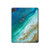 W3920 Abstract Ocean Blue Color Mixed Emerald Tablet Hülle Schutzhülle Taschen für iPad Pro 11 (2021,2020,2018, 3rd, 2nd, 1st)