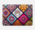 W3943 Maldalas Pattern Hülle Schutzhülle Taschen für MacBook Air 13″ (2022,2024) - A2681, A3113