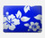 W2244 Hawaiian Hibiscus Blue Pattern Hülle Schutzhülle Taschen für MacBook Air 15″ (2023,2024) - A2941, A3114