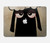 W2826 Cute Cartoon Unsleep Black Sheep Hülle Schutzhülle Taschen für MacBook Air 15″ (2023,2024) - A2941, A3114