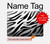 W3056 Zebra Skin Texture Graphic Printed Hülle Schutzhülle Taschen für MacBook Air 15″ (2023,2024) - A2941, A3114