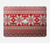 W3384 Winter Seamless Knitting Pattern Hülle Schutzhülle Taschen für MacBook Air 15″ (2023,2024) - A2941, A3114