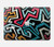 W3712 Pop Art Pattern Hülle Schutzhülle Taschen für MacBook Air 15″ (2023,2024) - A2941, A3114