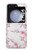 W3707 Pink Cherry Blossom Spring Flower Hülle Schutzhülle Taschen Flip für Samsung Galaxy Z Flip 5