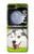 W3795 Kitten Cat Playful Siberian Husky Dog Paint Hülle Schutzhülle Taschen Flip für Samsung Galaxy Z Flip 5