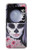 W3821 Sugar Skull Steam Punk Girl Gothic Hülle Schutzhülle Taschen Flip für Samsung Galaxy Z Flip 5