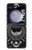 W3854 Mystical Sun Face Crescent Moon Hülle Schutzhülle Taschen Flip für Samsung Galaxy Z Flip 5