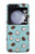 W3860 Coconut Dot Pattern Hülle Schutzhülle Taschen Flip für Samsung Galaxy Z Flip 5