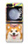 W3918 Baby Corgi Dog Corgi Girl Candy Hülle Schutzhülle Taschen Flip für Samsung Galaxy Z Flip 5
