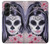 W3821 Sugar Skull Steam Punk Girl Gothic Hülle Schutzhülle Taschen Flip für Samsung Galaxy Z Fold 5