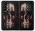 W3850 American Flag Skull Hülle Schutzhülle Taschen Flip für Samsung Galaxy Z Fold 5