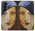 W3853 Mona Lisa Gustav Klimt Vermeer Hülle Schutzhülle Taschen Flip für Samsung Galaxy Z Fold 5