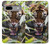 W3838 Barking Bengal Tiger Hülle Schutzhülle Taschen und Leder Flip für Google Pixel 7a