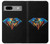 W3842 Abstract Colorful Diamond Hülle Schutzhülle Taschen und Leder Flip für Google Pixel 7a
