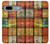 W3861 Colorful Container Block Hülle Schutzhülle Taschen und Leder Flip für Google Pixel 7a