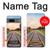 W3866 Railway Straight Train Track Hülle Schutzhülle Taschen und Leder Flip für Google Pixel 7a