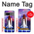 W3913 Colorful Nebula Space Shuttle Hülle Schutzhülle Taschen und Leder Flip für Google Pixel 7a