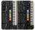 W0061 Synthesizer Hülle Schutzhülle Taschen und Leder Flip für Sony Xperia 1 V