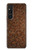 W0542 Rust Texture Hülle Schutzhülle Taschen und Leder Flip für Sony Xperia 1 V