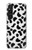 W2728 Dalmatians Texture Hülle Schutzhülle Taschen und Leder Flip für Sony Xperia 1 V