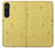 W2913 Cheese Texture Hülle Schutzhülle Taschen und Leder Flip für Sony Xperia 1 V
